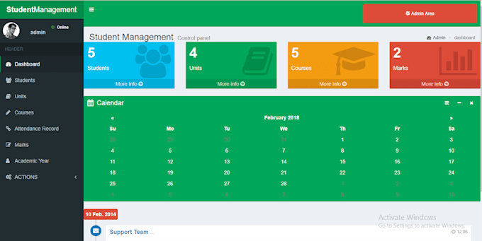 build a custom erp or business management system in laravel