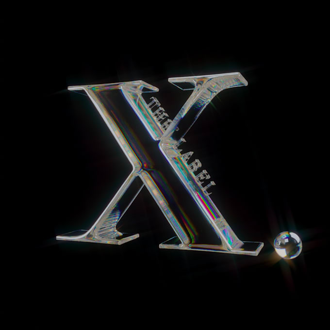 do 3d chrome logo