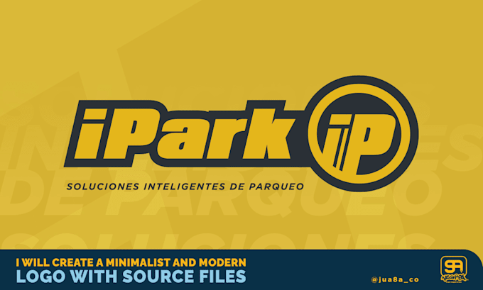 create a minimalist and modern logo with source files