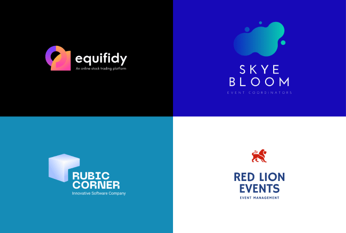 do modern and minimal abstract logo design
