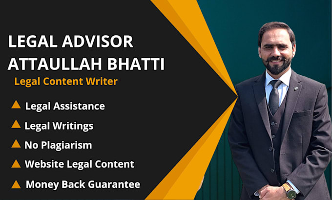 do legal content writing as a legal content writer