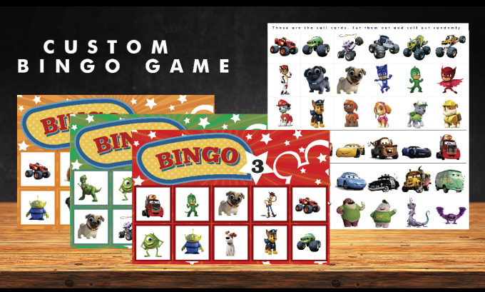 create custom bingo for kids