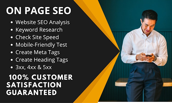 do full on site SEO for your website
