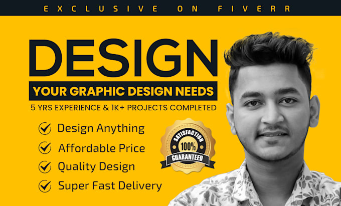 fulfill any graphic design needs with amazing ideas