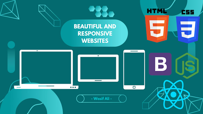 Create a responsive website in html, css, and javascript by Wasif_ali1 ...