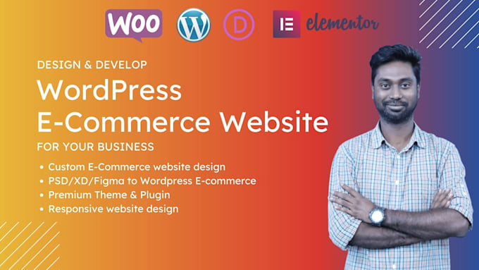 design wordpress ecommerce website