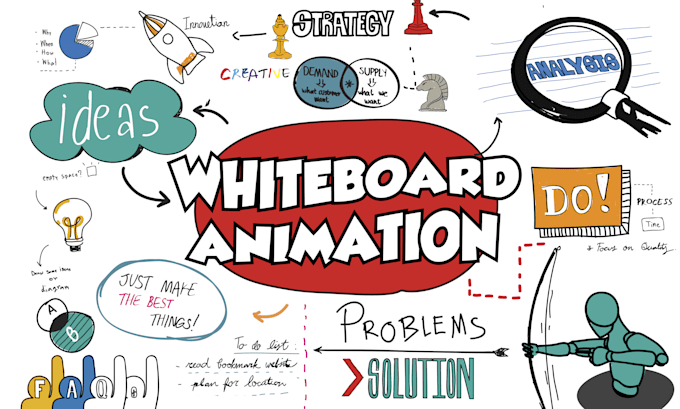 create an engaging whiteboard animation or 2d explainer video