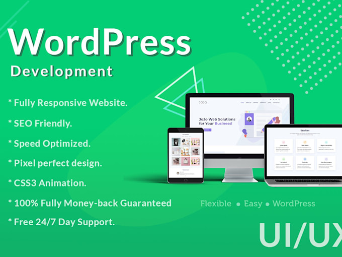 do beautiful and responsive wordpress website