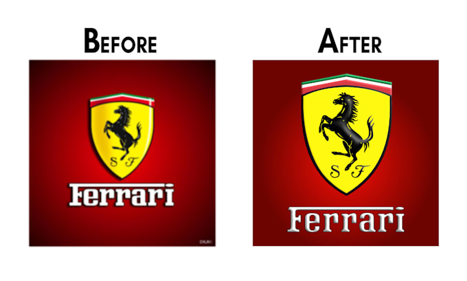Vector trace your logo from raster image, recolor or modify by Dvongart ...
