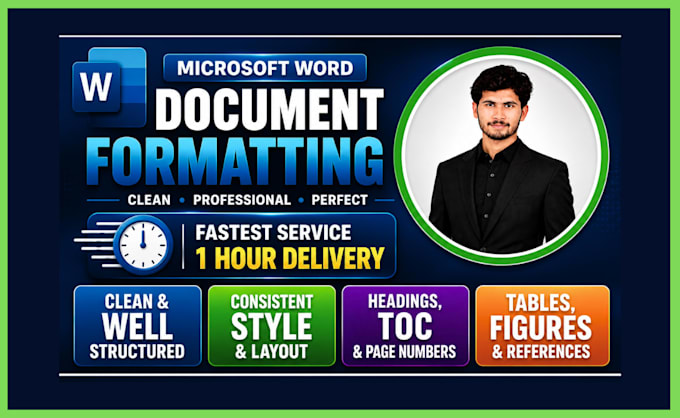 professionally fix and format your ms word document fast