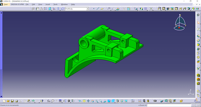 design mechanical 3d models catia
