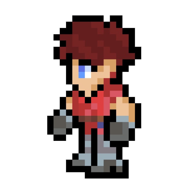 Create a classic final fantasy sprite for your model by Fraenznoa | Fiverr