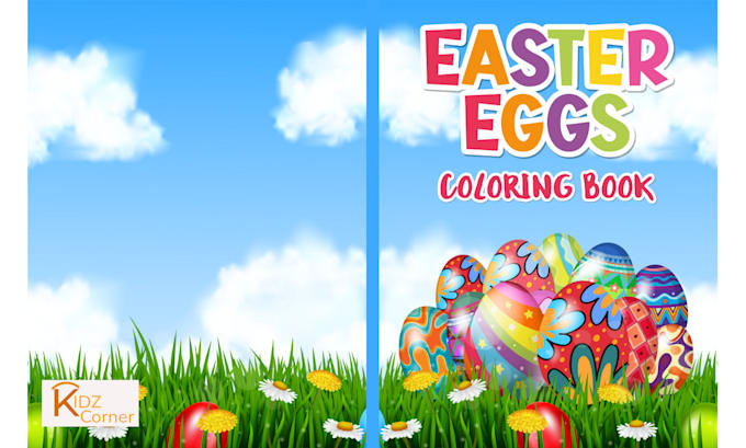 a printable easter eggs coloring book for you