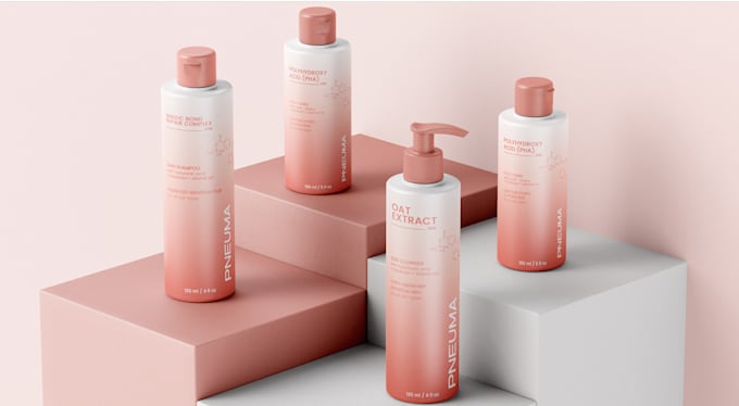do label design, products package, cosmetic package and box
