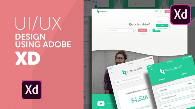 design responsive and creative website layout in figma or xd