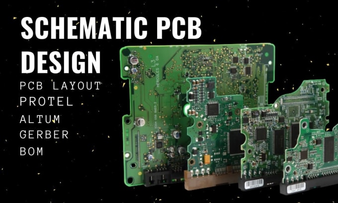 Do schematic, pcb design, with altium, protel, or eagle by ...