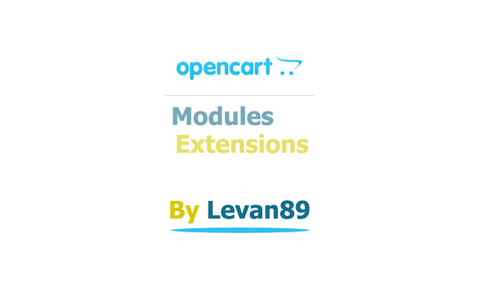 develop opencart v1 v2 v3 modules extensions