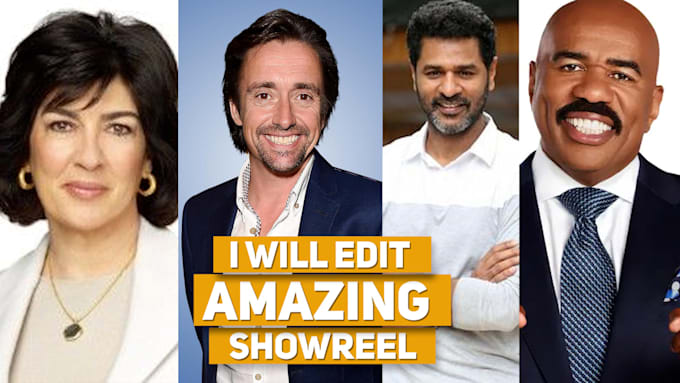 professionally edit tv presenter, tv host, model presenter, journalist showreel