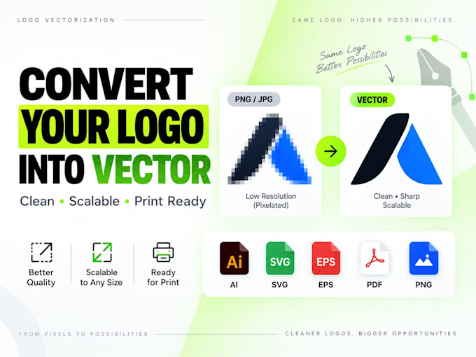 convert your logo image into vector