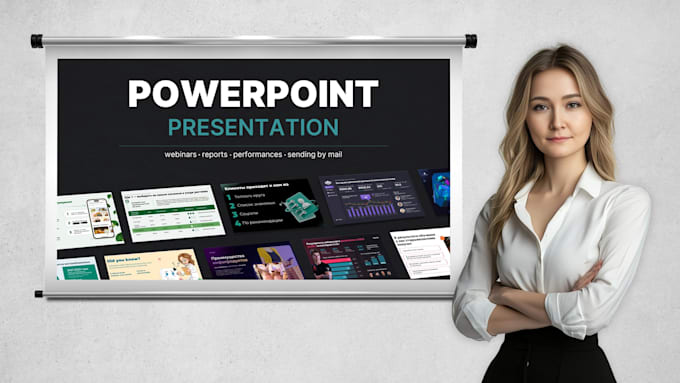 create a  presentation for any purpose powerpoint, pdf