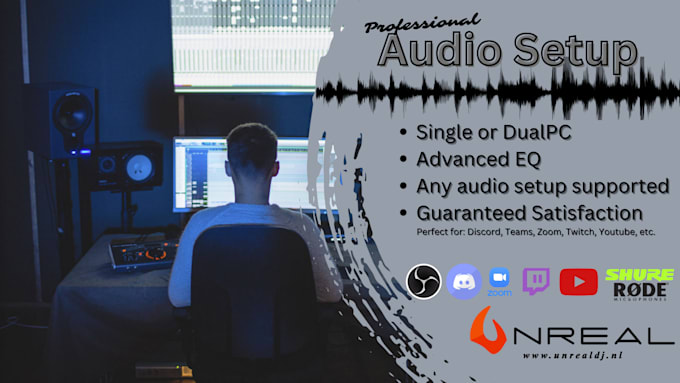 professionaly help you setup your streaming and dualpc audio