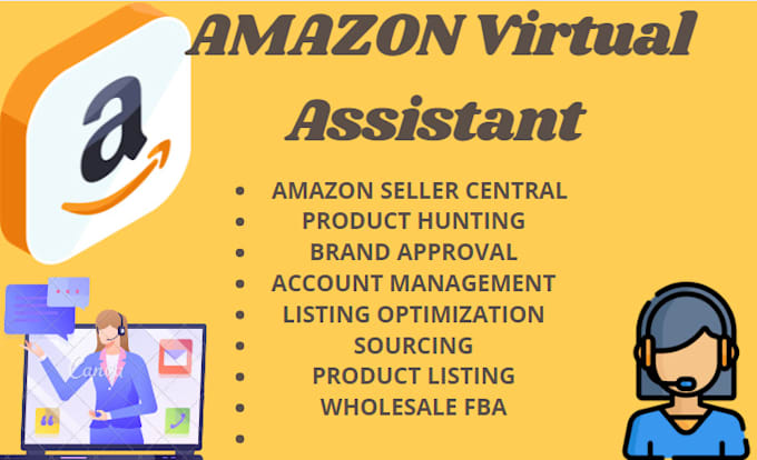 Be your amazon virtual assistant by Khadijakanwal97 | Fiverr