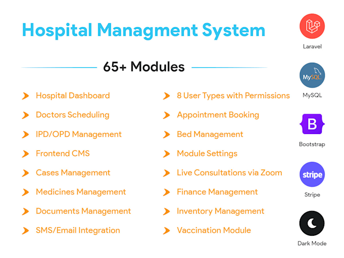 build a hospital management system