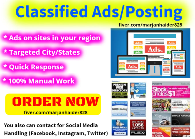 Online deals classified ads