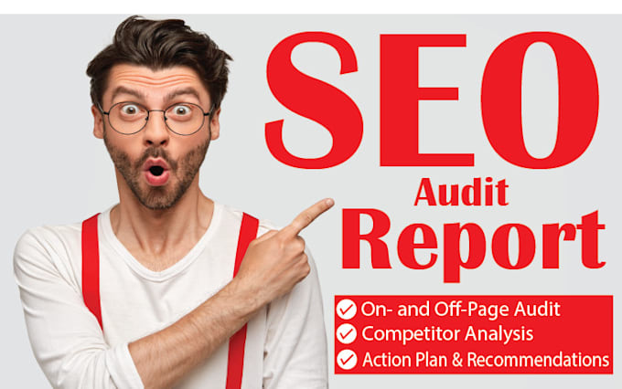provide website SEO audit report and competitor analysis