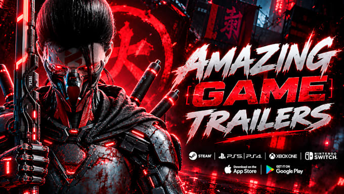 create amazing trailer for your game