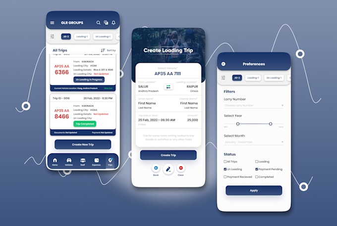 design professional UI UX mobile and web screens using figma