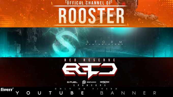 Create A Professional Youtube Banner By Xanderread Fiverr Create A Professional Youtube Banner By Xanderread Fiverr