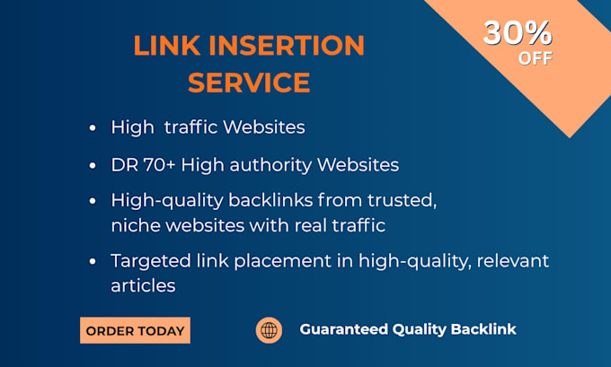 do niche edit dr70 backlinks on real traffic websites