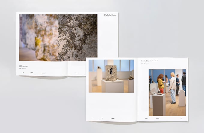design lookbook, catalog, portfolio, brochure