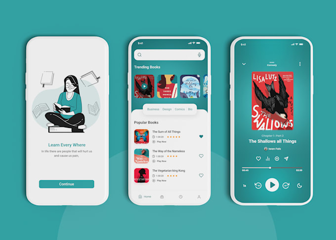 design ui ux for mobile app and web ui