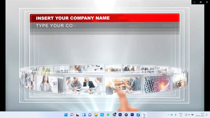do corporate animated video edit