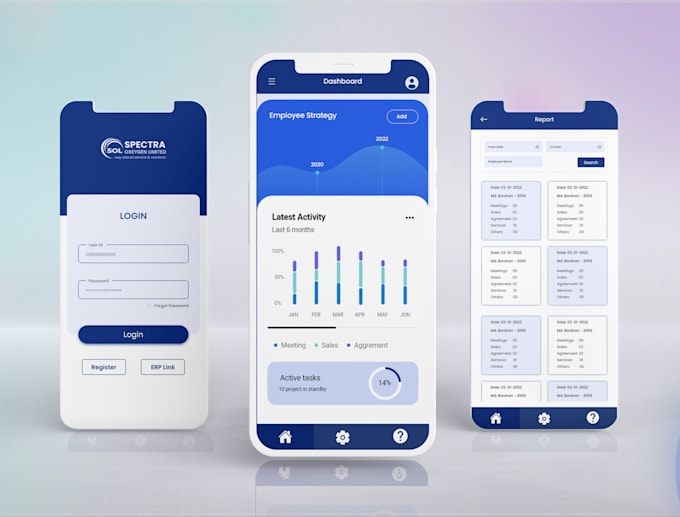 Do a professional mobile app ui ux design by Gdalamin | Fiverr