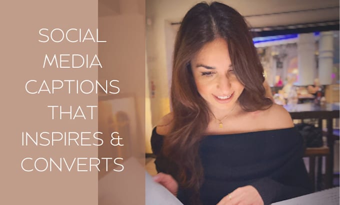 write social media captions for your business