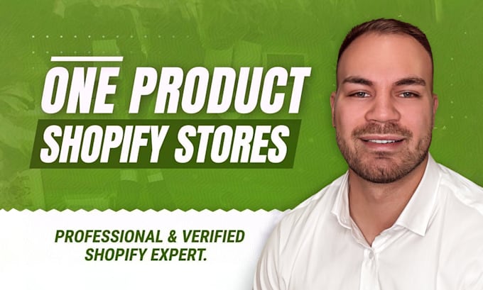 create premium one product shopify store