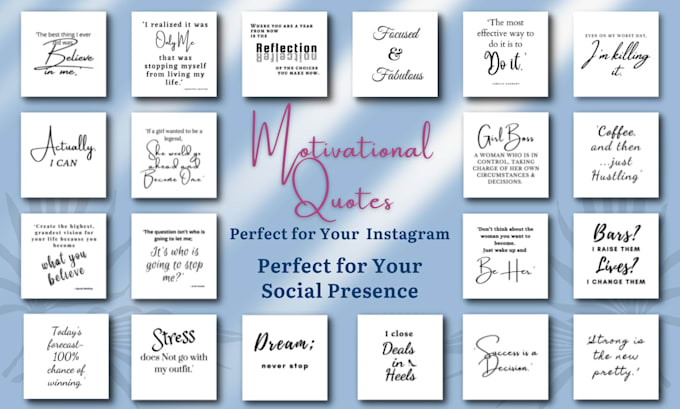 provide 100 to 365 stylized motivational quotes