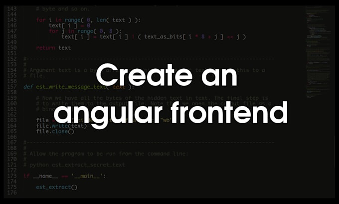 Design and develop any angular front end project by Clementwanjau | Fiverr