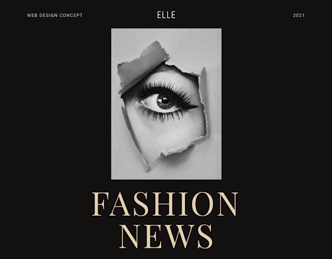 Do news website ui ux design by Summerloversyte | Fiverr