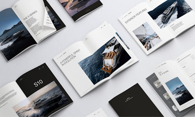 design product catalog, brochure, or lookbook
