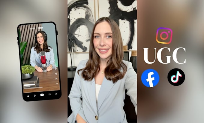 create a vertical ugc selfie style video for you