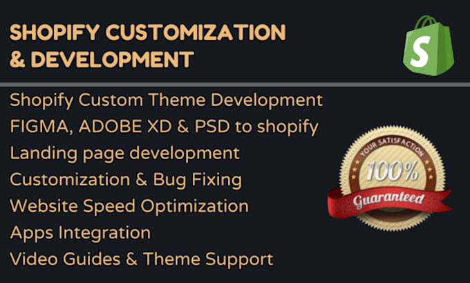 build a professional shopify website for your business and fix shopify bugs