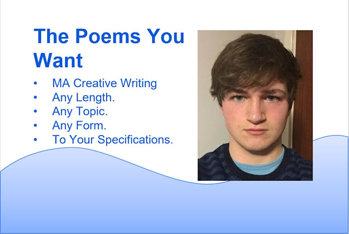 ghostwrite poetry for any occasion