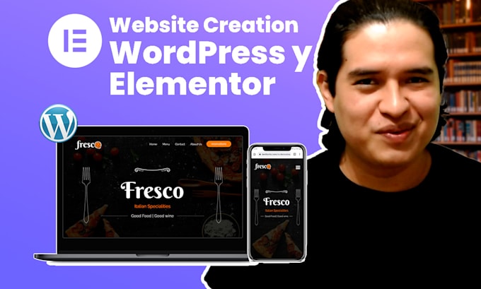 Create a professional website with wordpress and elementor by ...