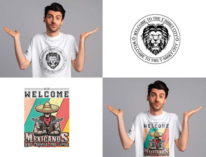 Do custom typography, graphic and minimalist t shirt design for you by ...