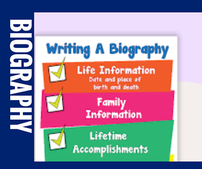 Write an outstanding biography for you by Sam sarfraz6 Fiverr