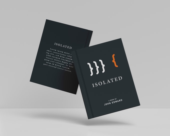 design a minimal book cover